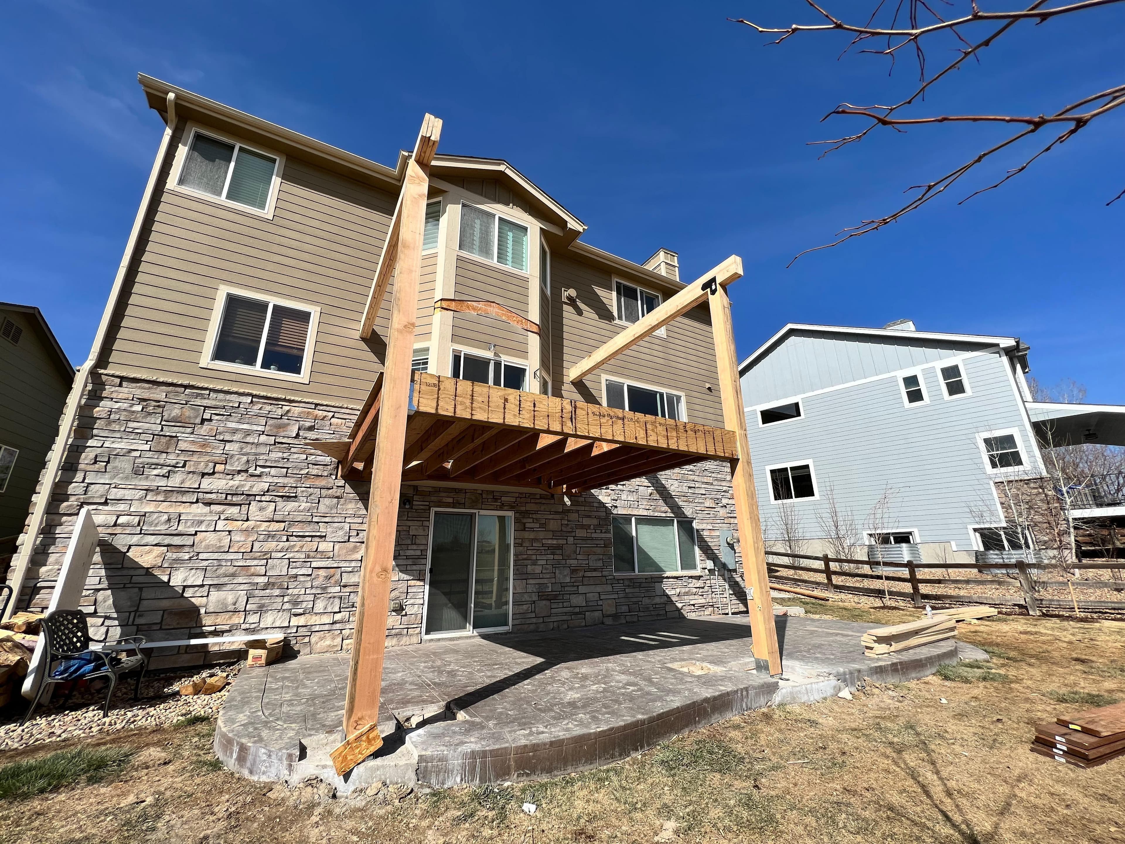 Covered Deck & Entertainment Patio — photo 3