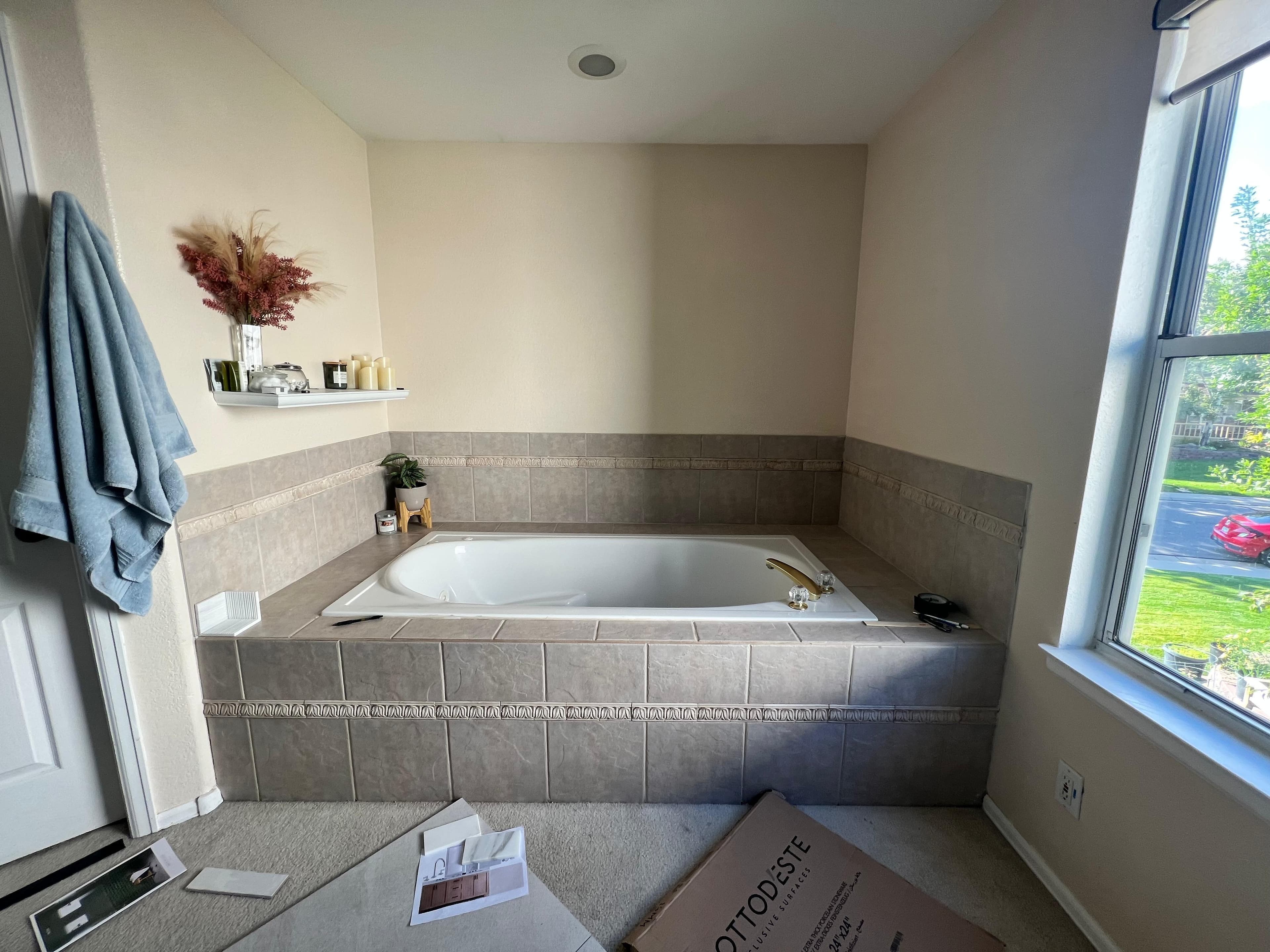 Bathroom remodel — before