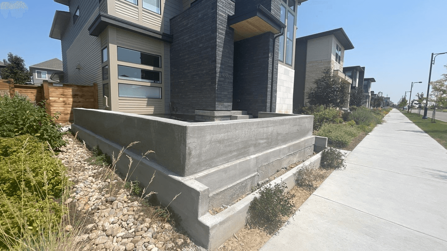 Concrete porch — exterior project by BDT Construction in Denver, CO